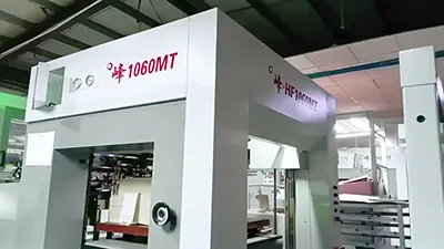 Automatic Flatbed Die Cutting and Foil Stamping Machine HF-1060MT