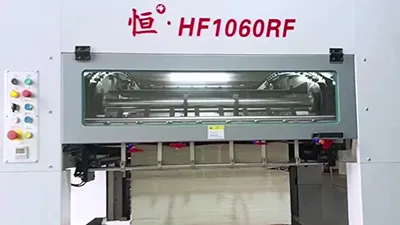Automatic Flatbed Die Cutting and Creasing Machine with Stripping Unit HF-1060RF (Heavy Duty)
