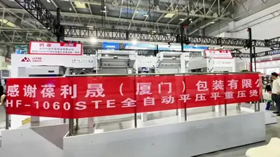 Flatbed Die Cutting Machine for Gift Box