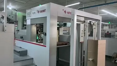 Flatbed Die Cutting Machine for Gift Box