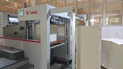Flatbed Die Cutting and Creasing Machine